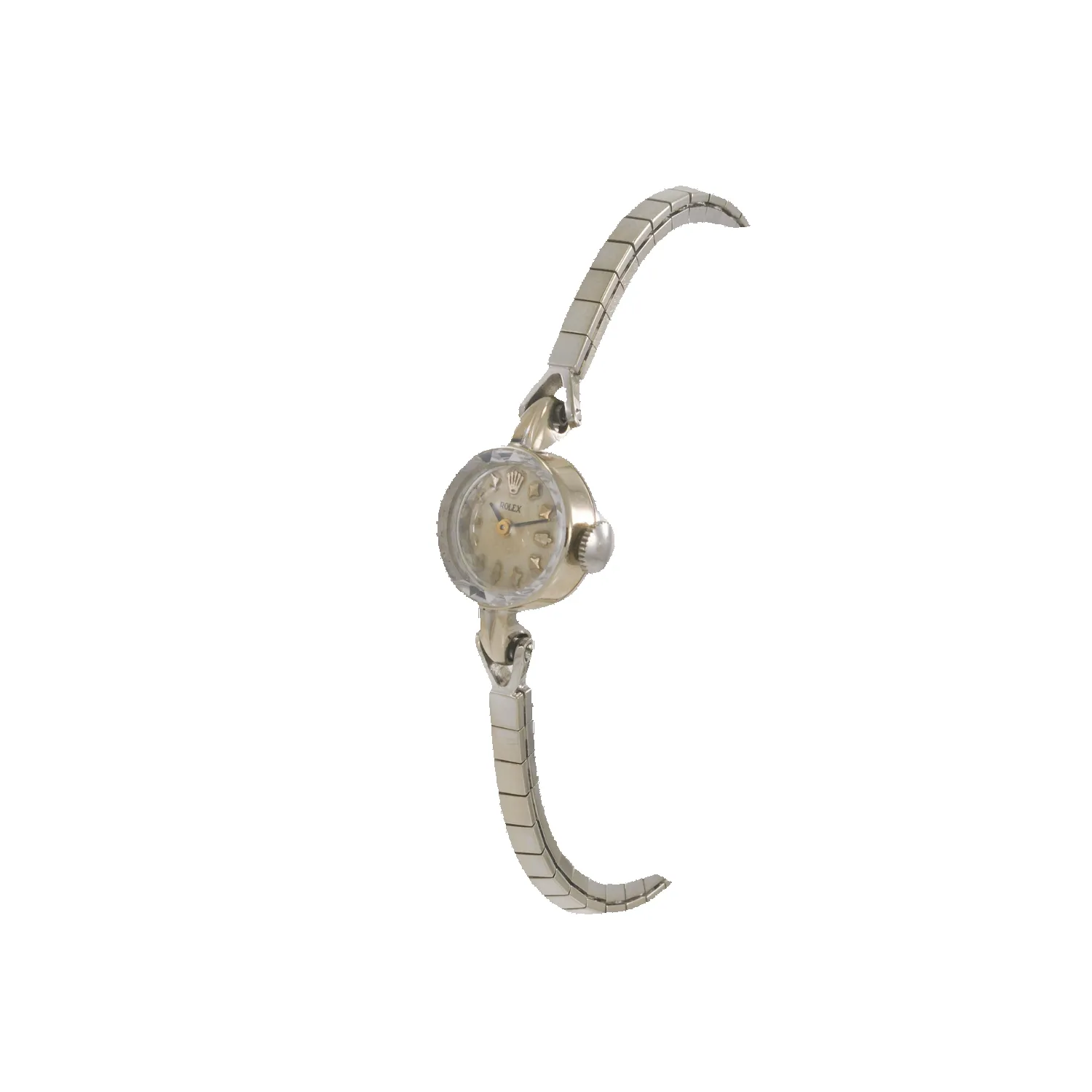 Vintage Rolex White Gold Cocktail Watch sold by Aurate product image thumbnail 2