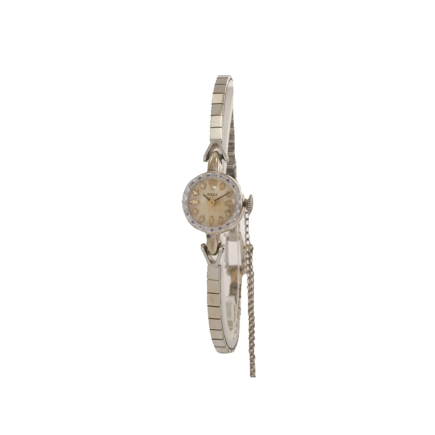 Vintage Rolex White Gold Cocktail Watch sold by Aurate