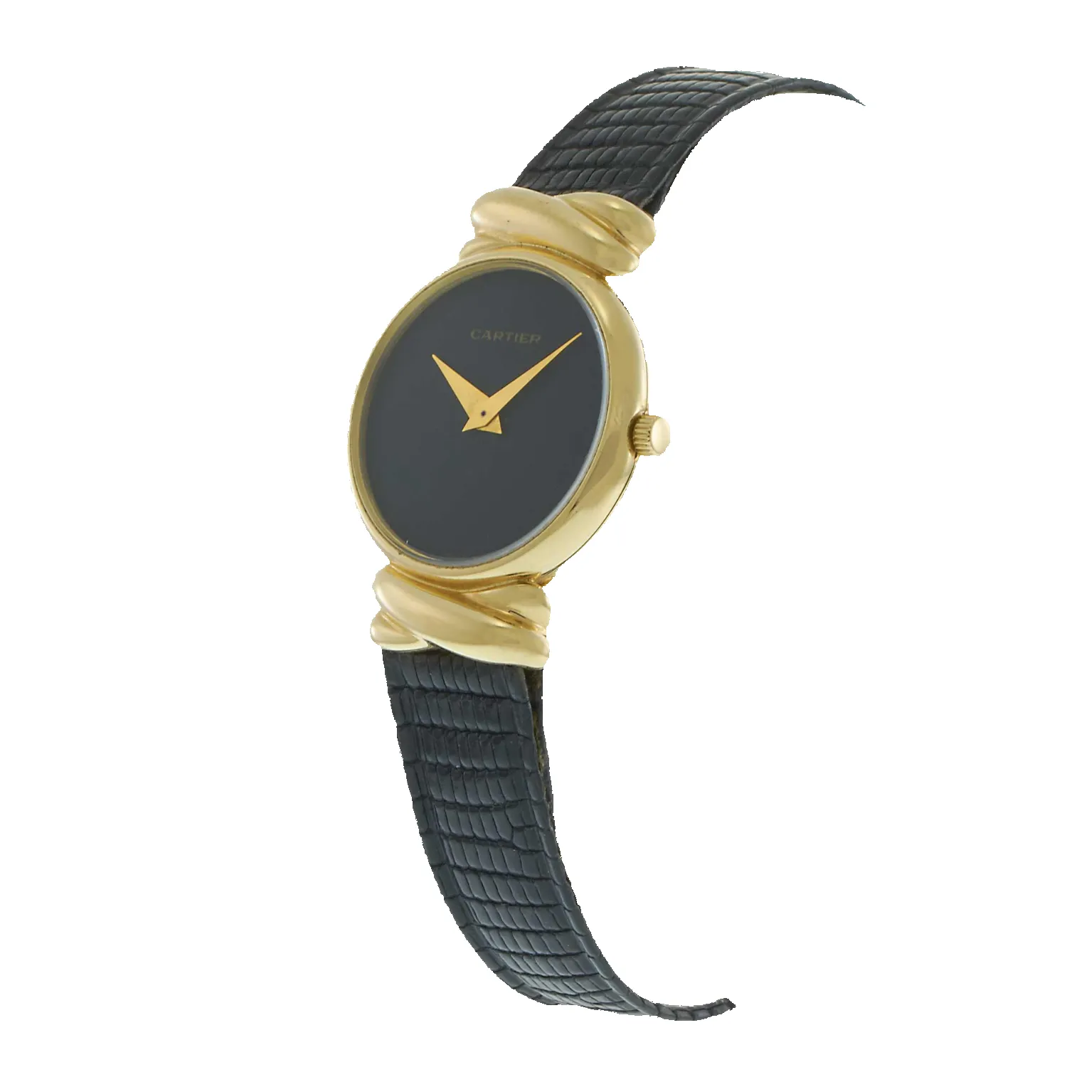 Vintage Cartier Leather Watch sold by Aurate product image thumbnail 3