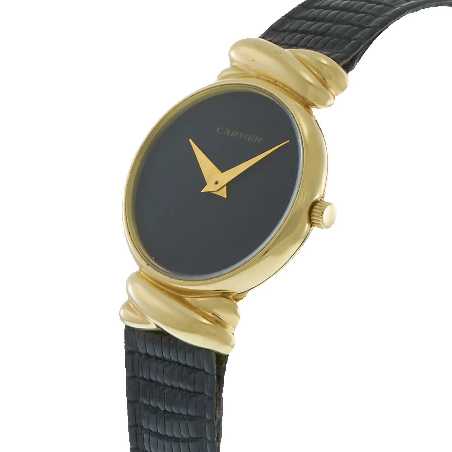 Vintage Cartier Leather Watch sold by Aurate product image thumbnail 4