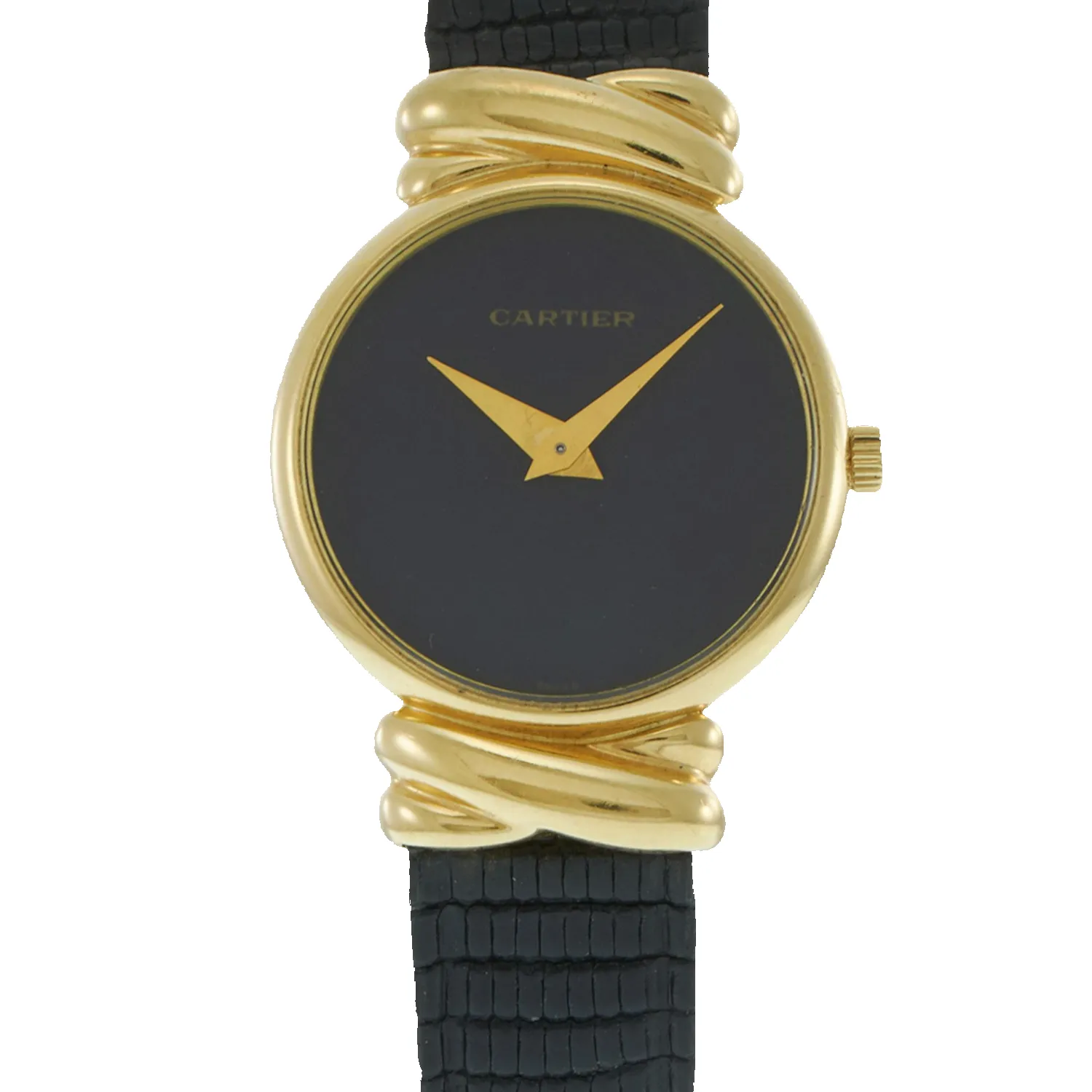 Vintage Cartier Leather Watch sold by Aurate product image thumbnail 2