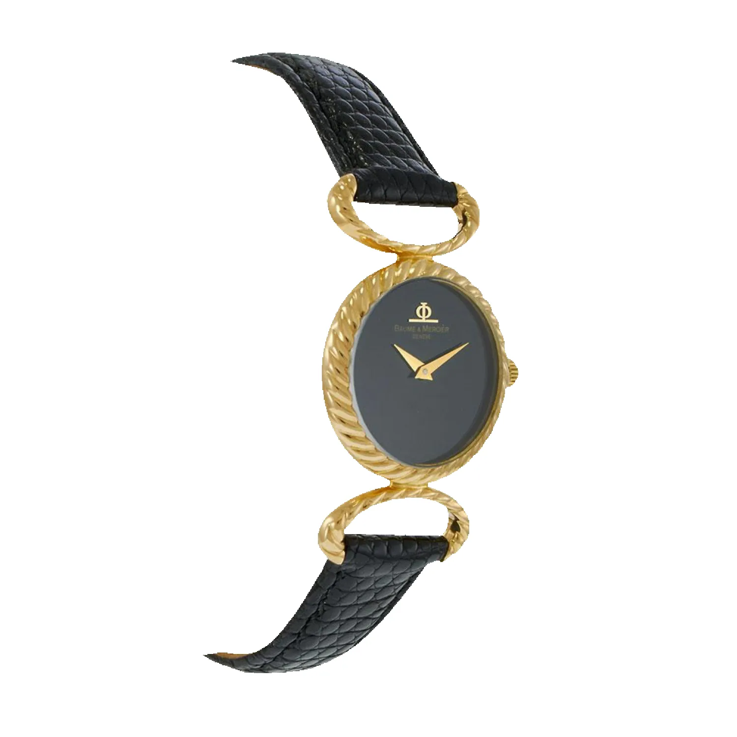 Vintage Baume & Mercier Leather Watch sold by Aurate product image thumbnail 5