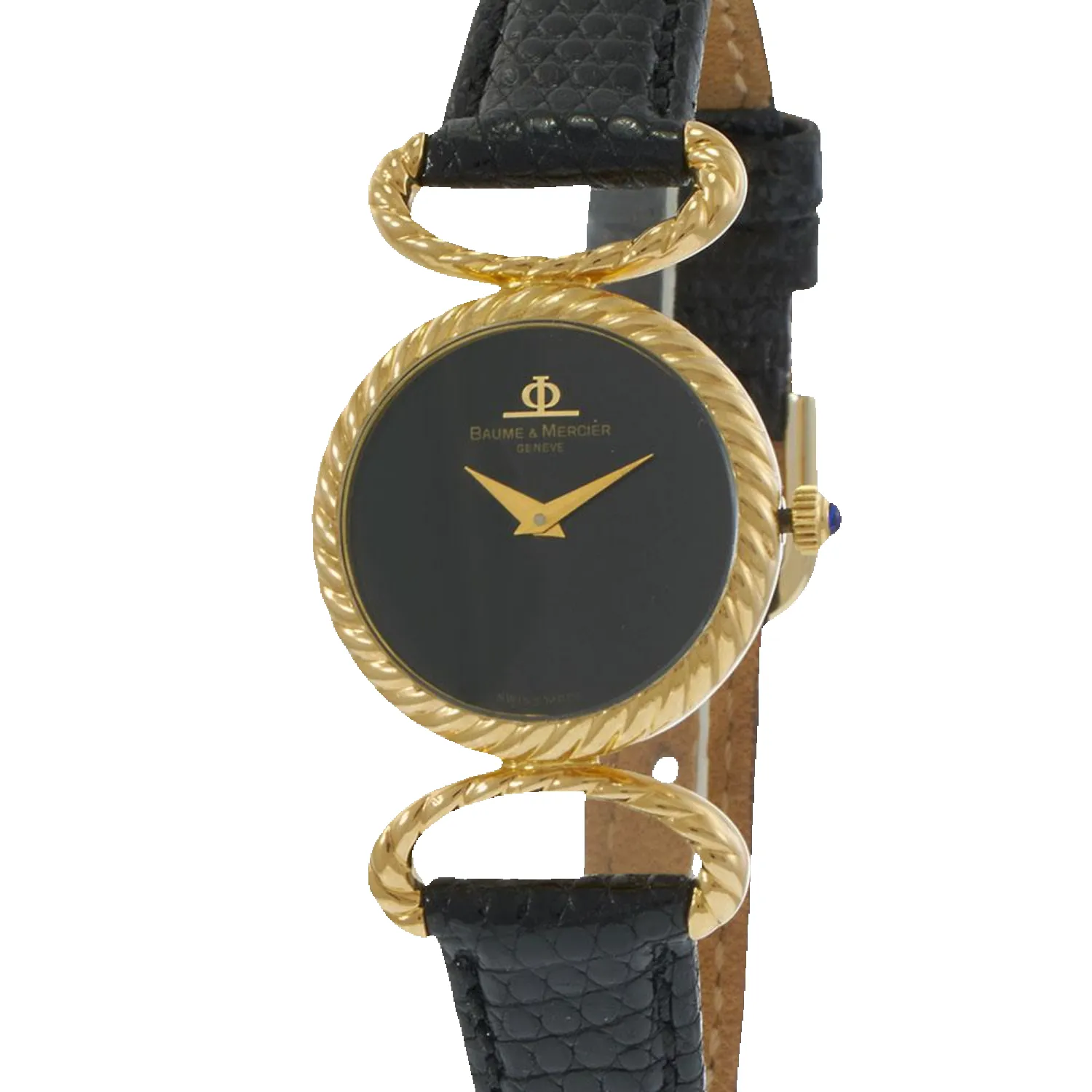 Vintage Baume & Mercier Leather Watch sold by Aurate product image thumbnail 3