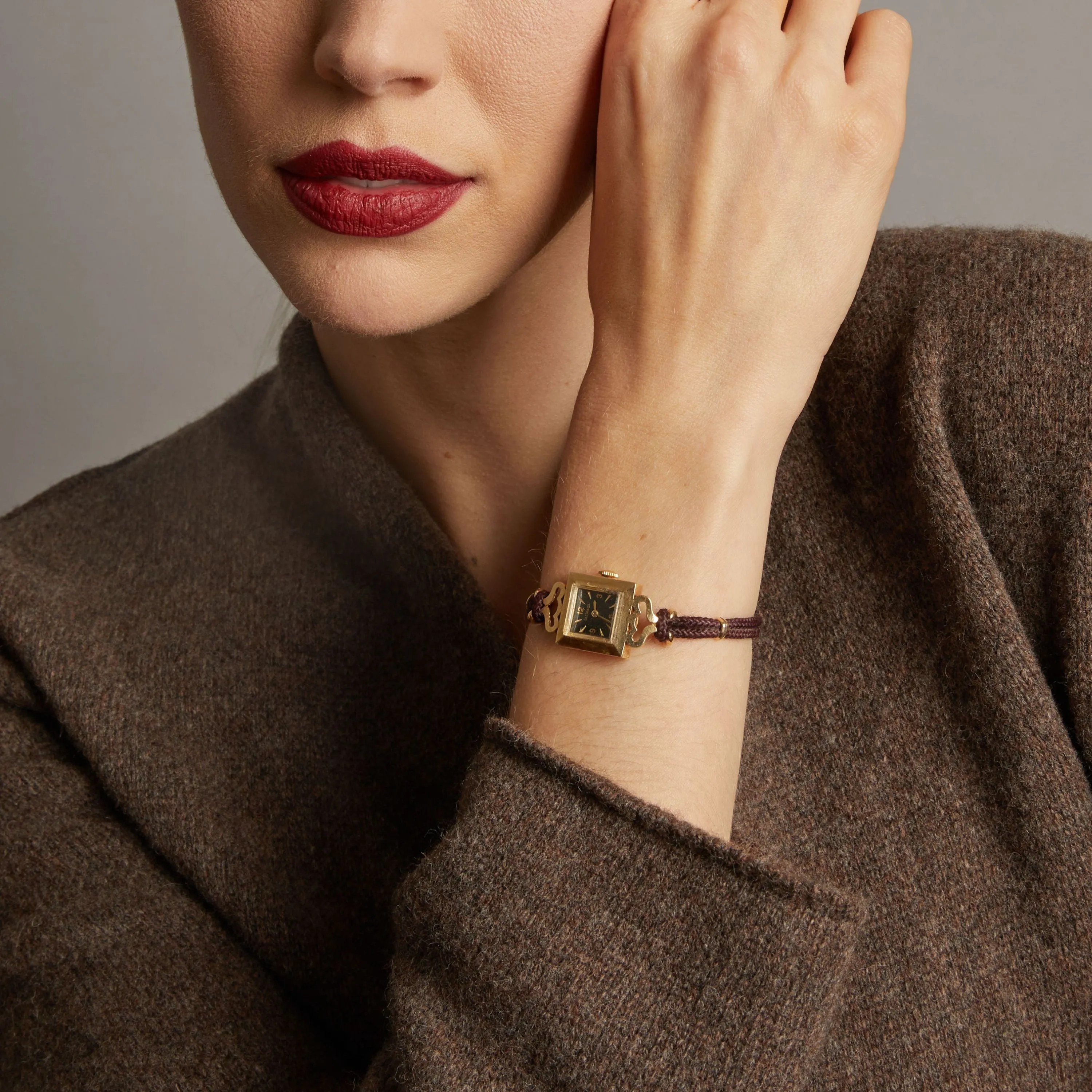 Vintage Le Coultre Cocktail Watch sold by Aurate product image thumbnail 4