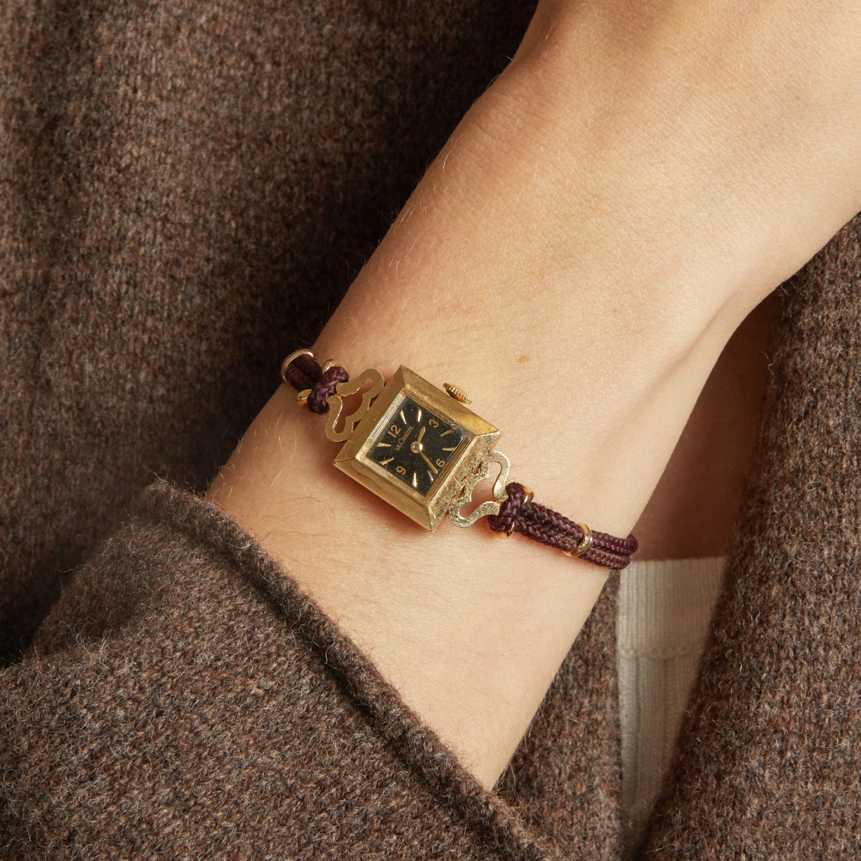 Vintage Le Coultre Cocktail Watch sold by Aurate product image thumbnail 3