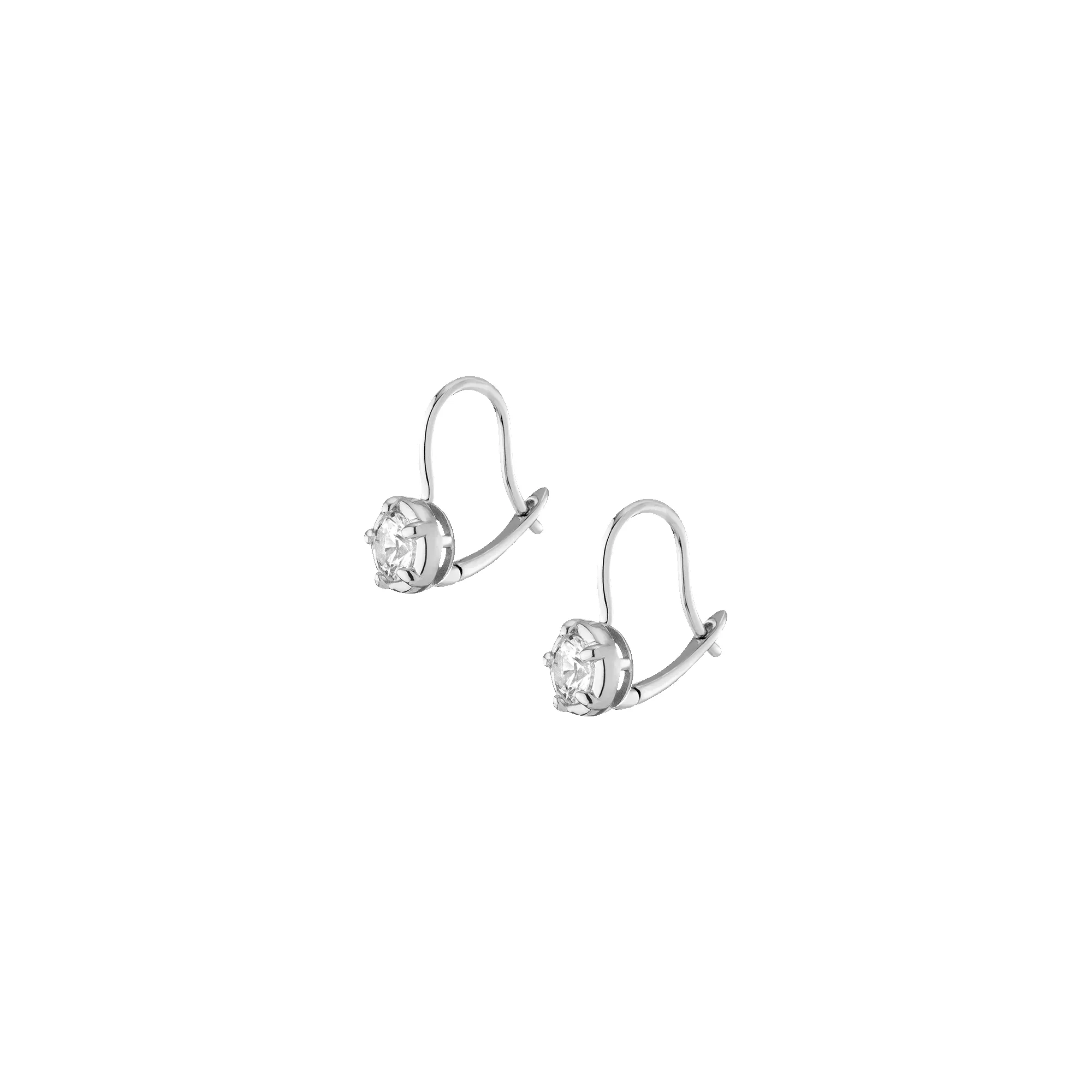 Lab Grown Diamond Georgian Drop Earrings sold by Aurate product image thumbnail 4
