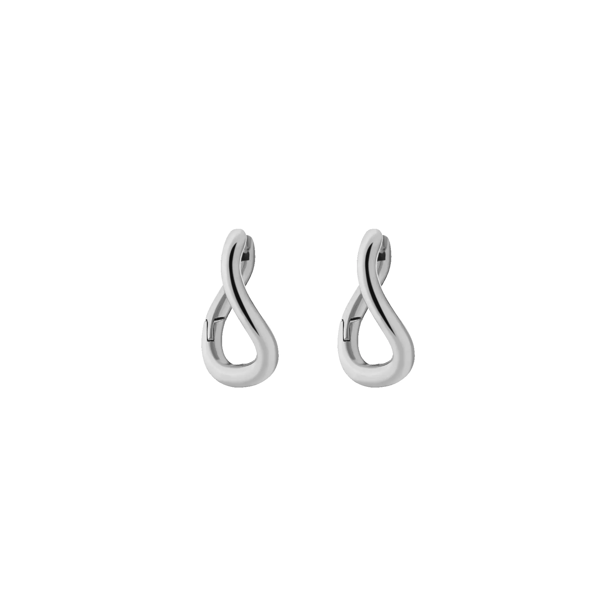 Unbreakable Curve Hoop Earrings sold by Aurate product image thumbnail 3