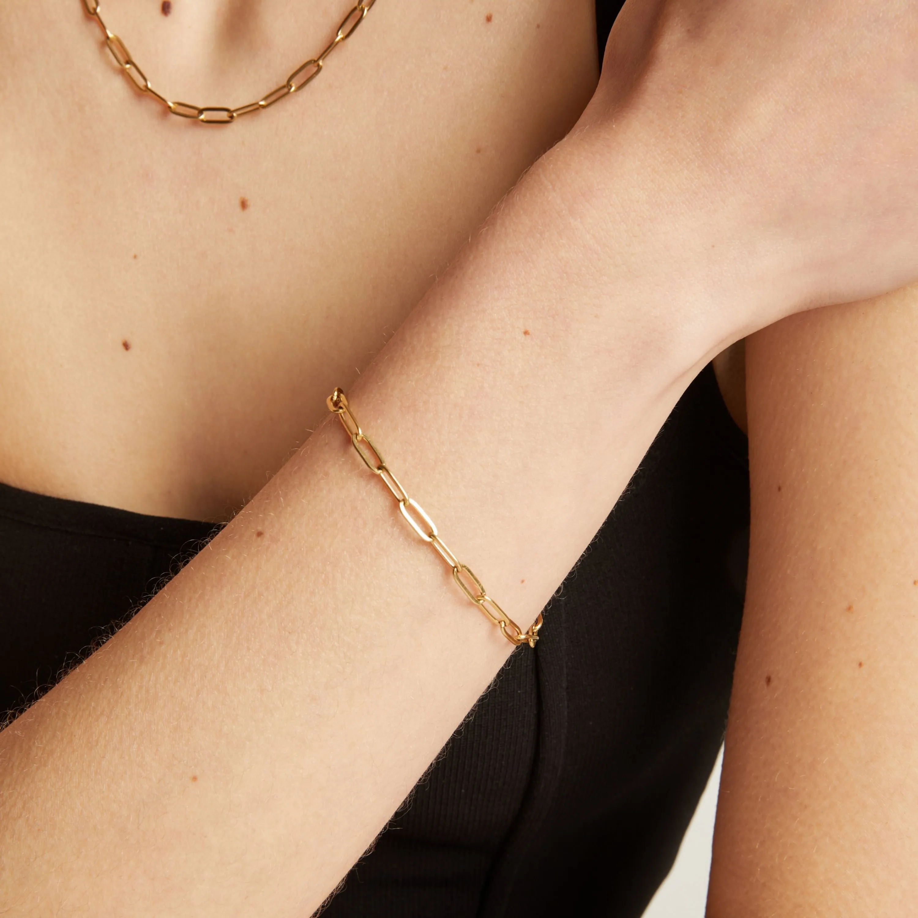 Unbreakable Paperclip Chain Bracelet sold by Aurate product image thumbnail 5