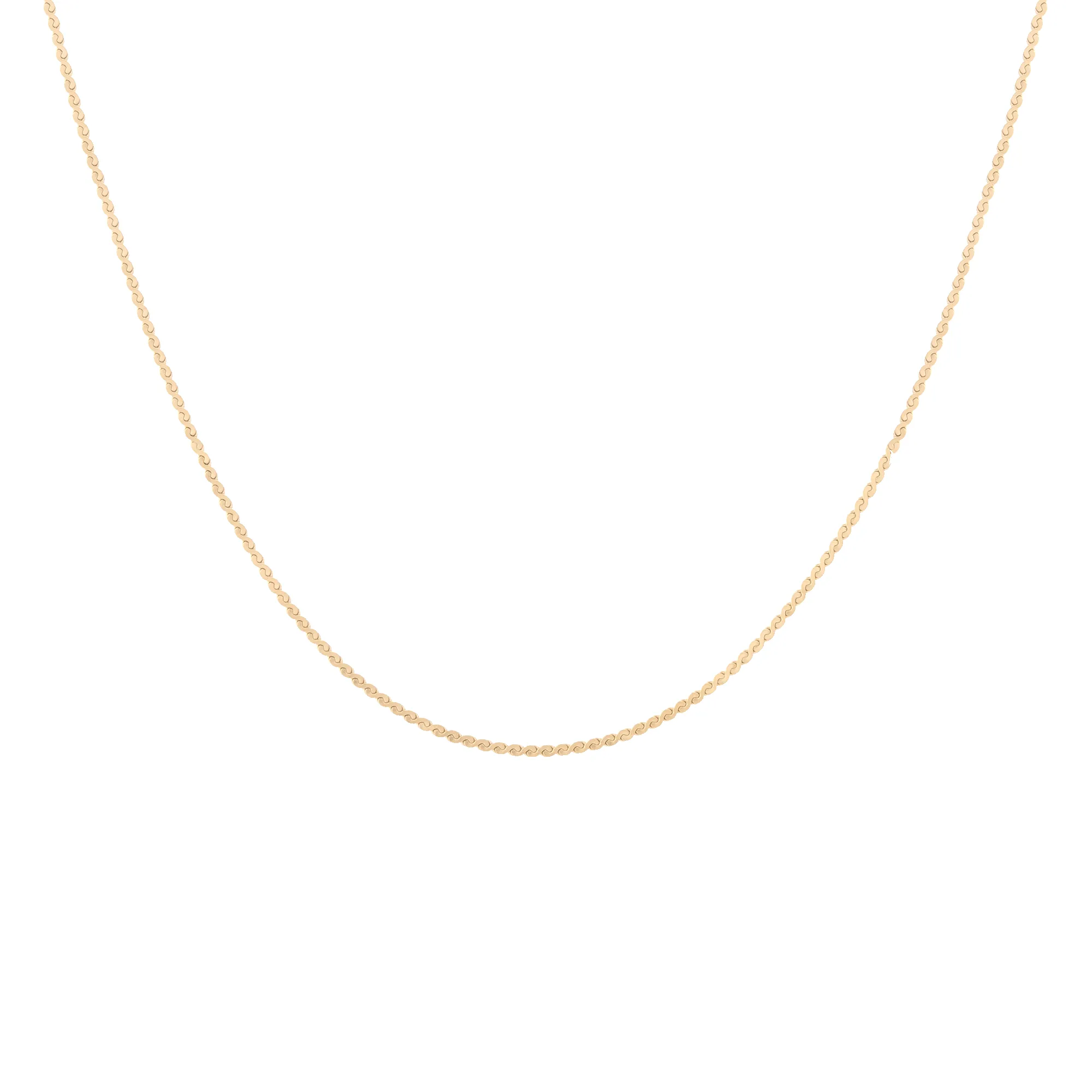 Wave Chain Necklace sold by Aurate