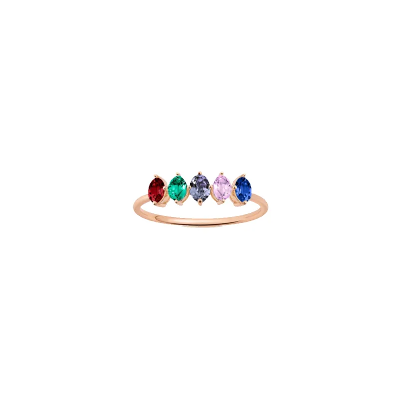 Birthstone Ring made by Aurate