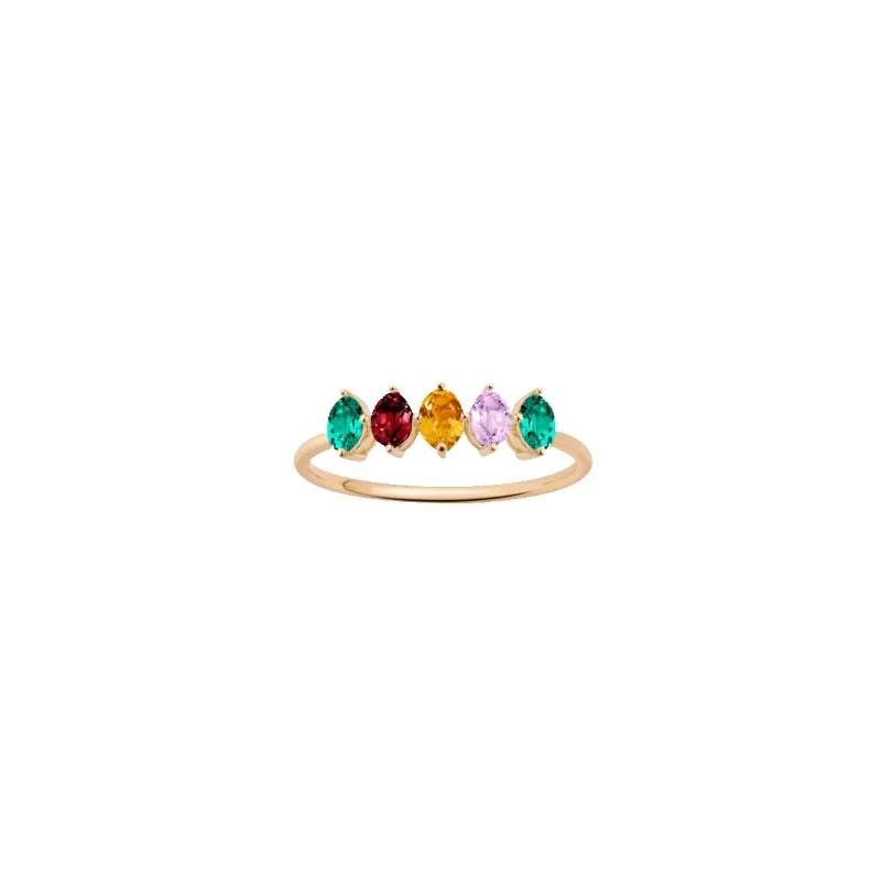 Birthstone Ring made by Aurate