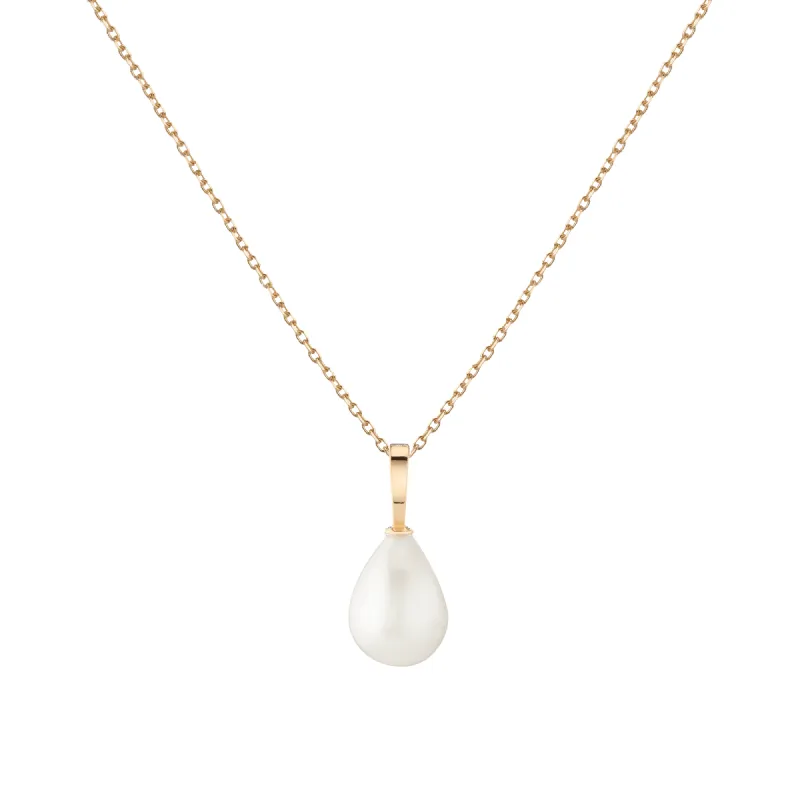 Pearl Drop Necklace sold by Aurate