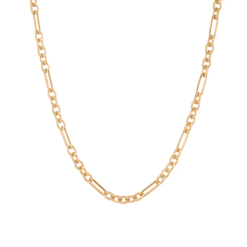 Bold Infinity Chain Link Necklace sold by Aurate