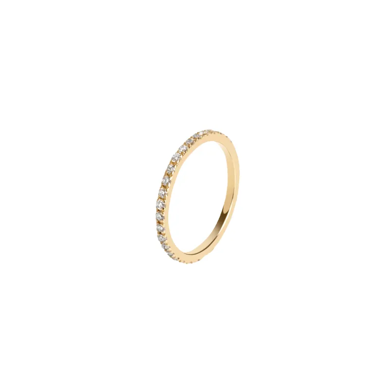 Classic Diamond Eternity Ring sold by Aurate