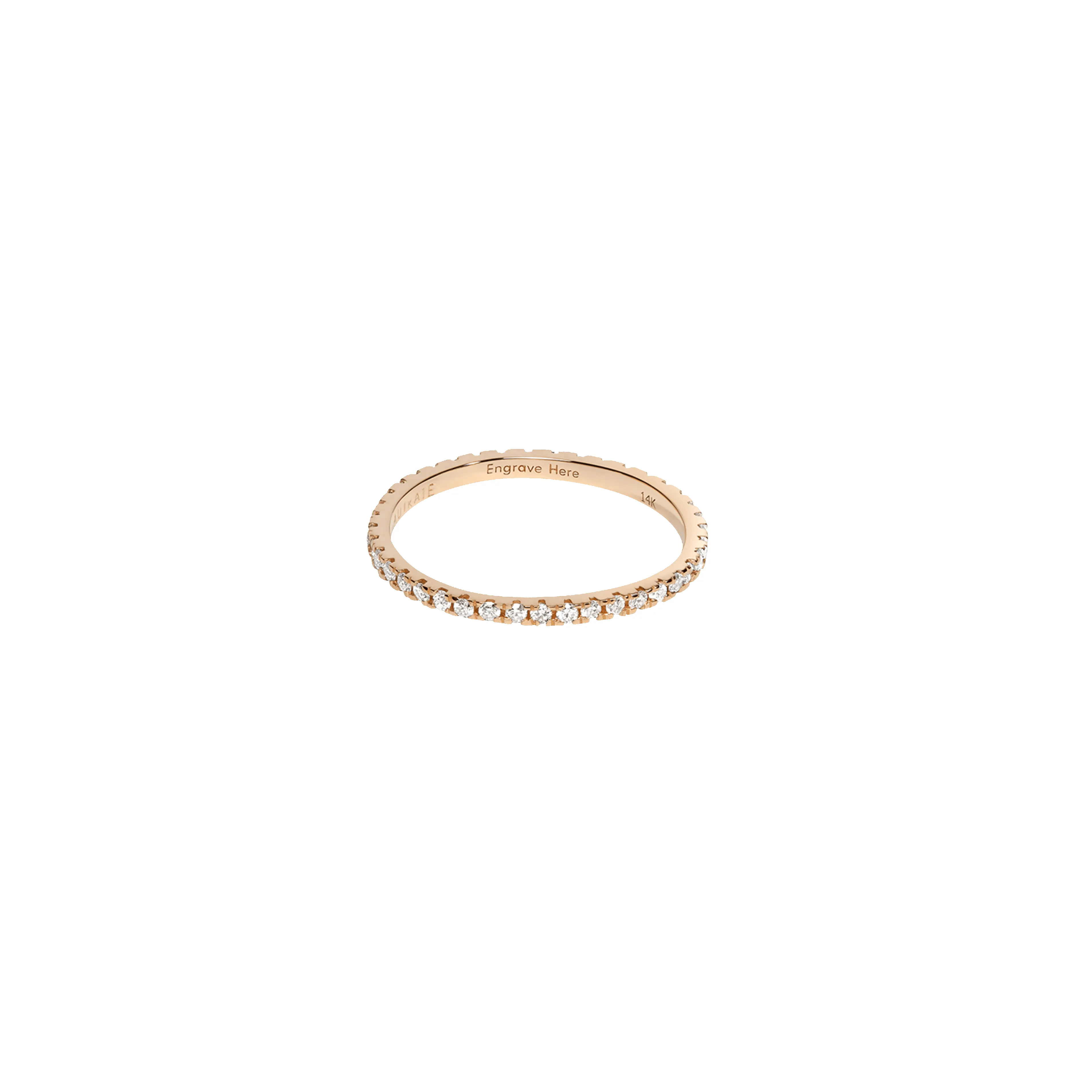 Classic Diamond Eternity Ring sold by Aurate product image thumbnail 5