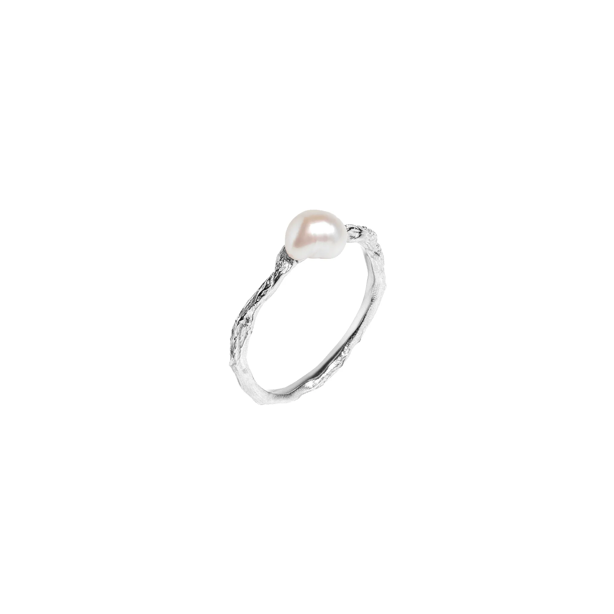 AURATE X KERRY: Venus Organic Pearl Gold Ring sold by Aurate product image thumbnail 3