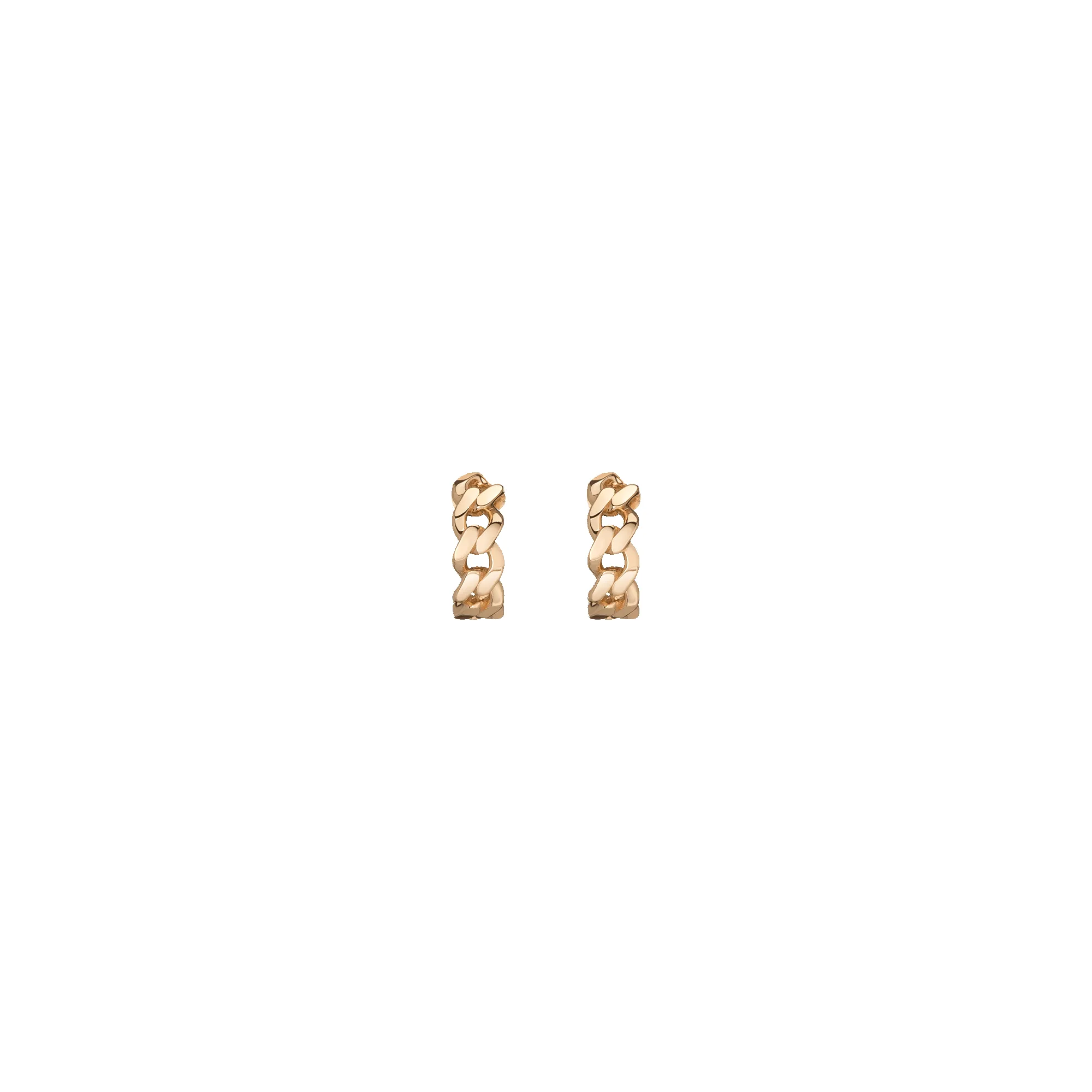 Love Me Knot Gold Huggie Earrings sold by Aurate product image thumbnail 4