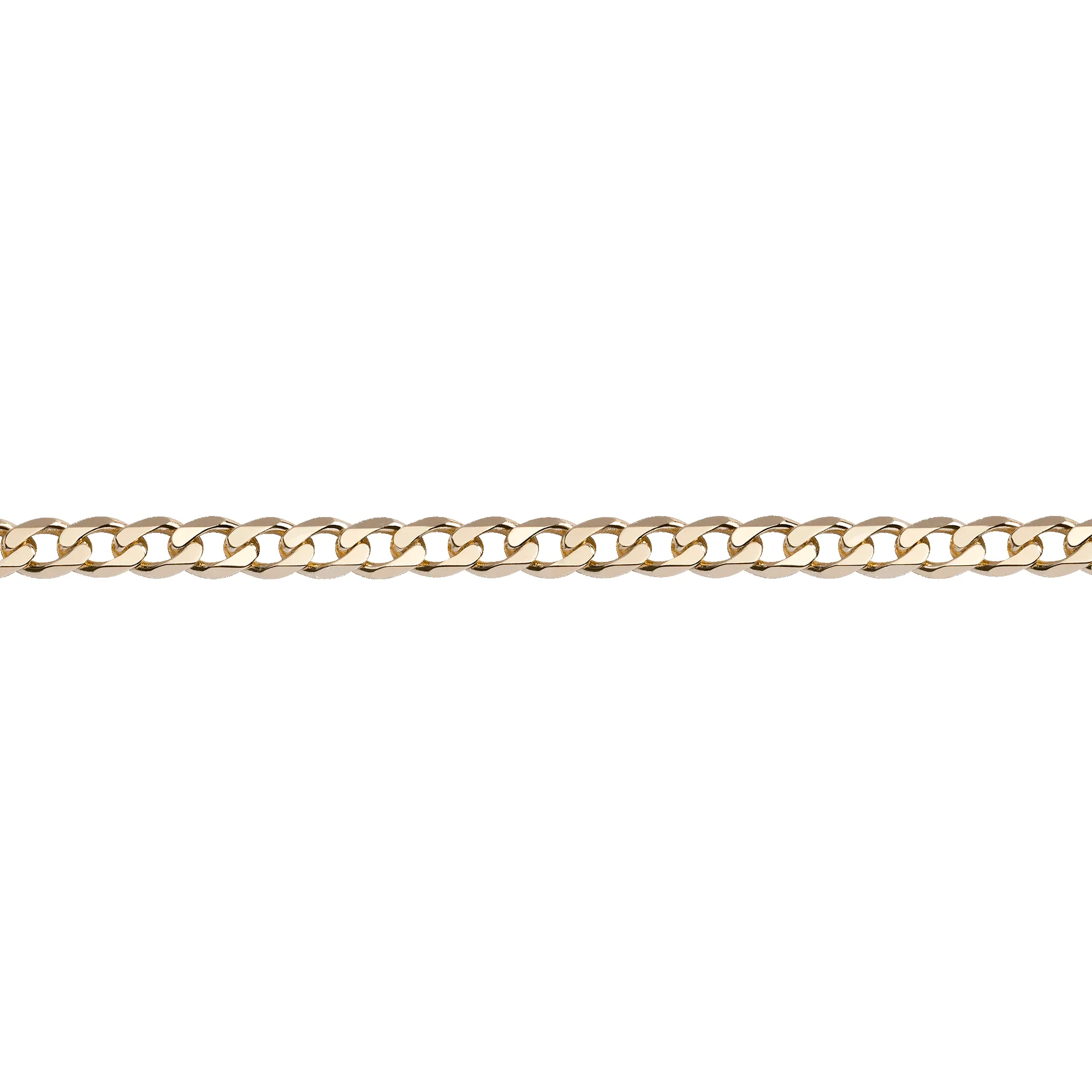XL Gold Curb Chain Necklace sold by Aurate product image thumbnail 4