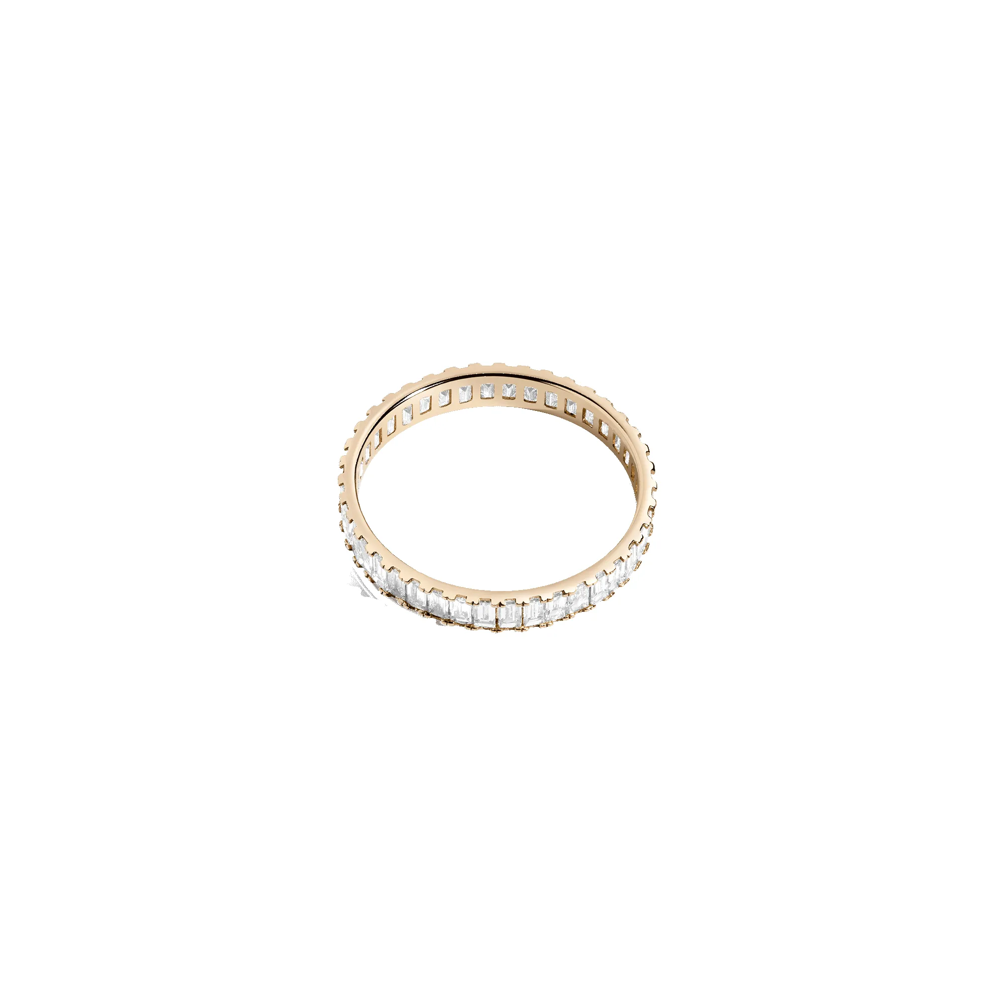 Bold Diamond Baguette Ring sold by Aurate product image thumbnail 4