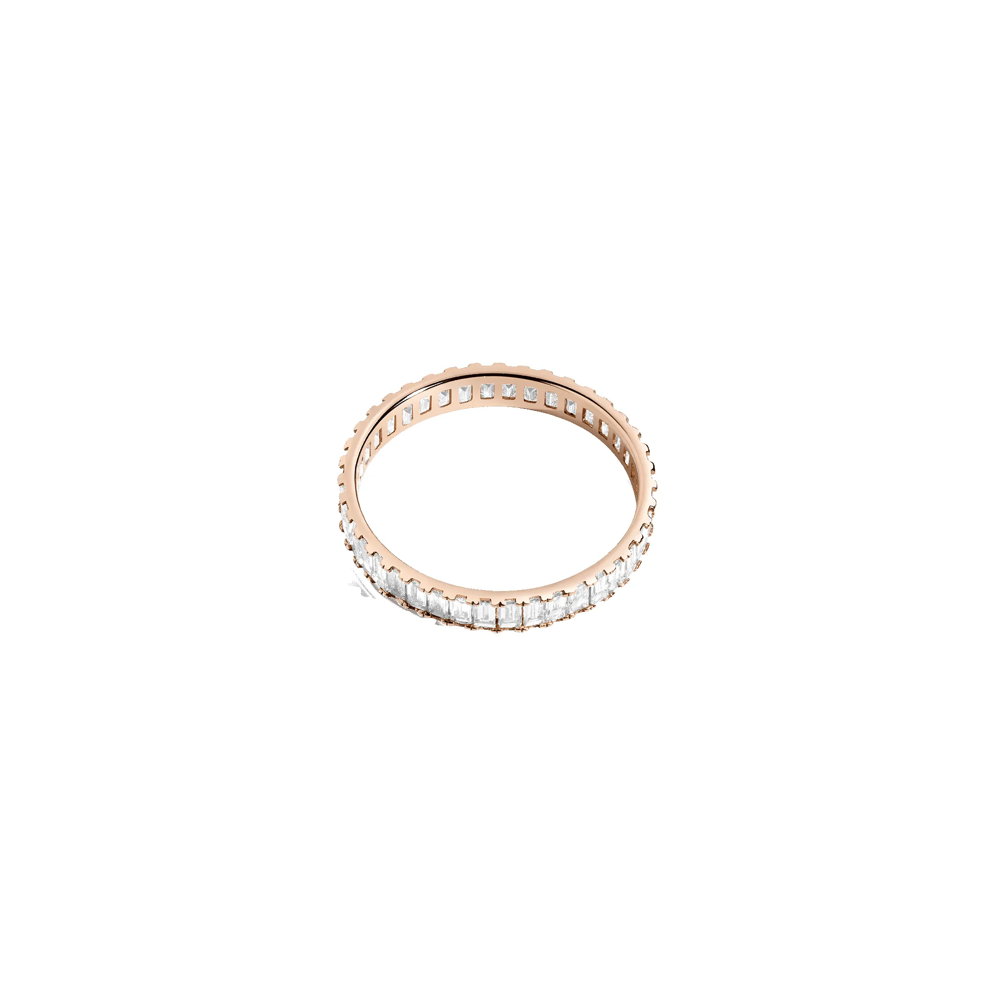 Bold Diamond Baguette Ring sold by Aurate product image thumbnail 5