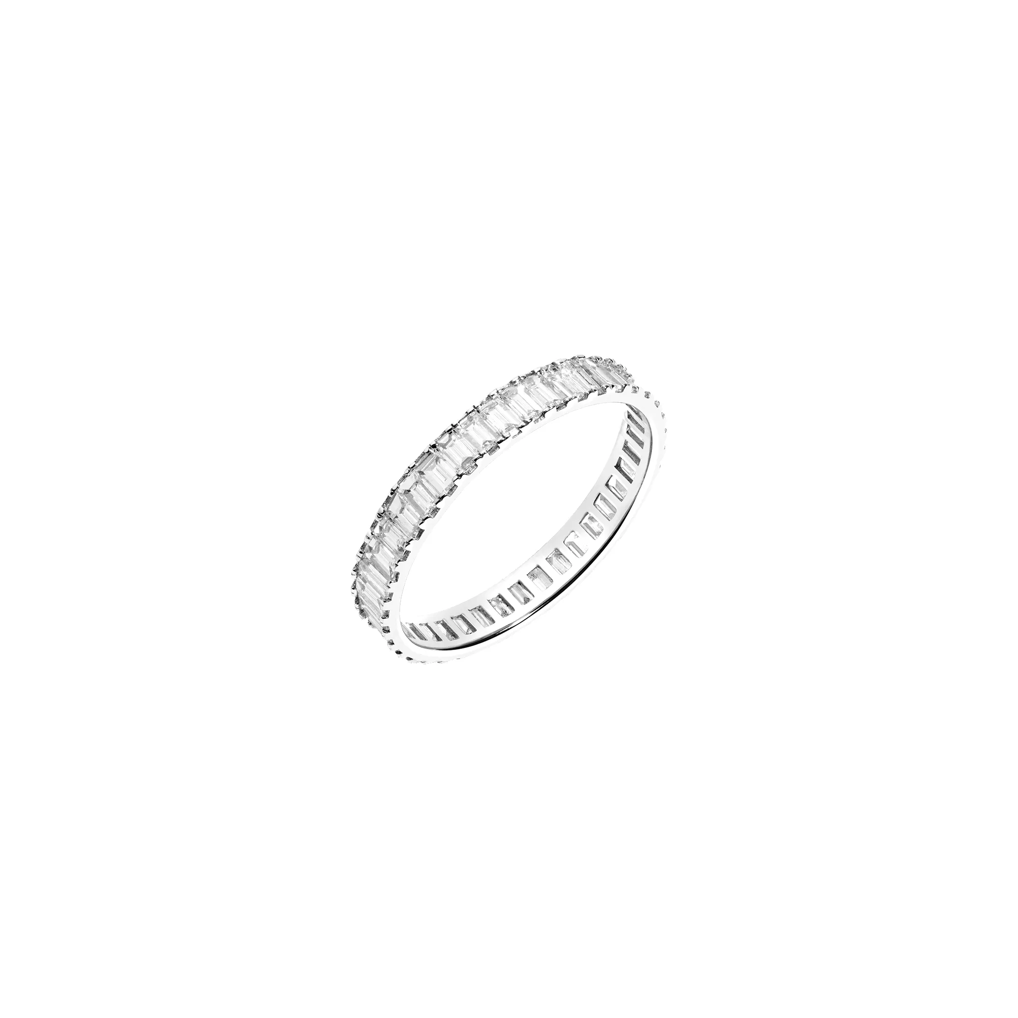 Bold Diamond Baguette Ring sold by Aurate product image thumbnail 3