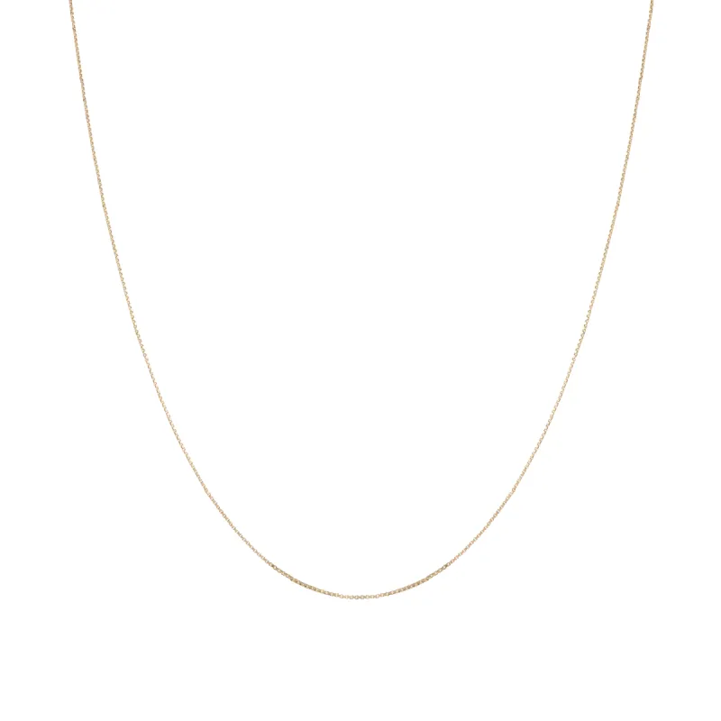 Small Box Chain Necklace sold by Aurate