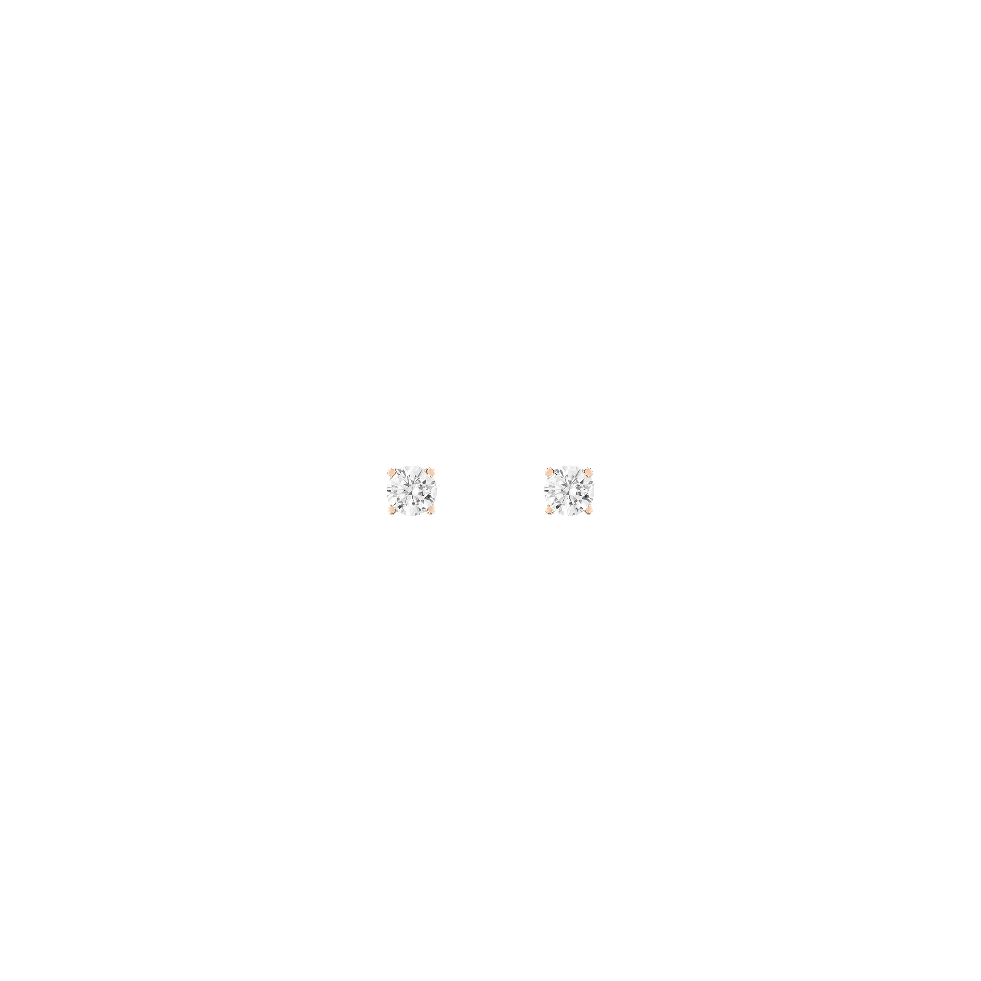 Lab Grown Diamond Stud Earrings sold by Aurate product image thumbnail 2