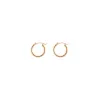 Gold Hoop Earrings - 2mm sold by Aurate