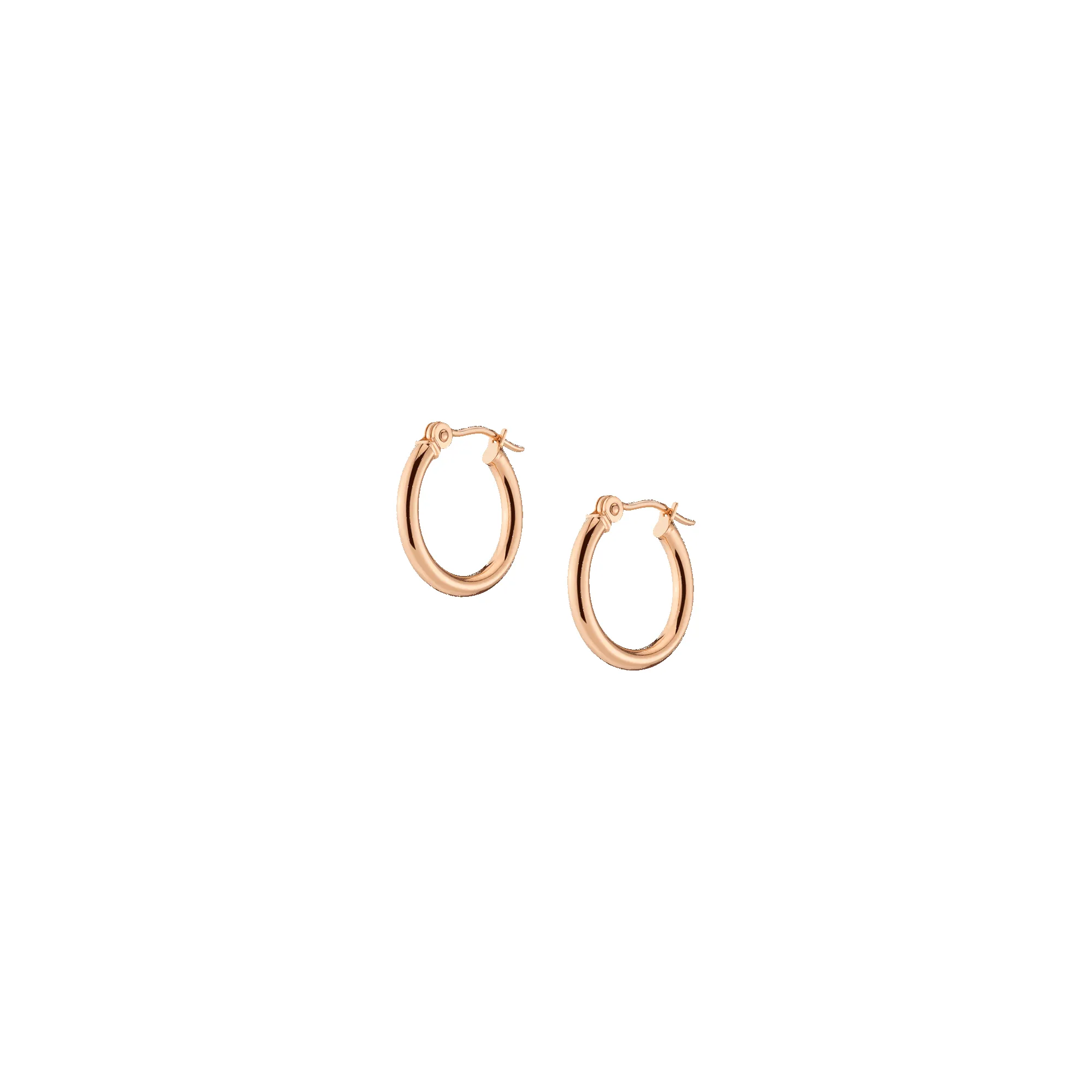 Gold Hoop Earrings - 2mm sold by Aurate product image thumbnail 2