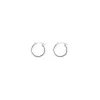 Gold Hoop Earrings - 2mm sold by Aurate