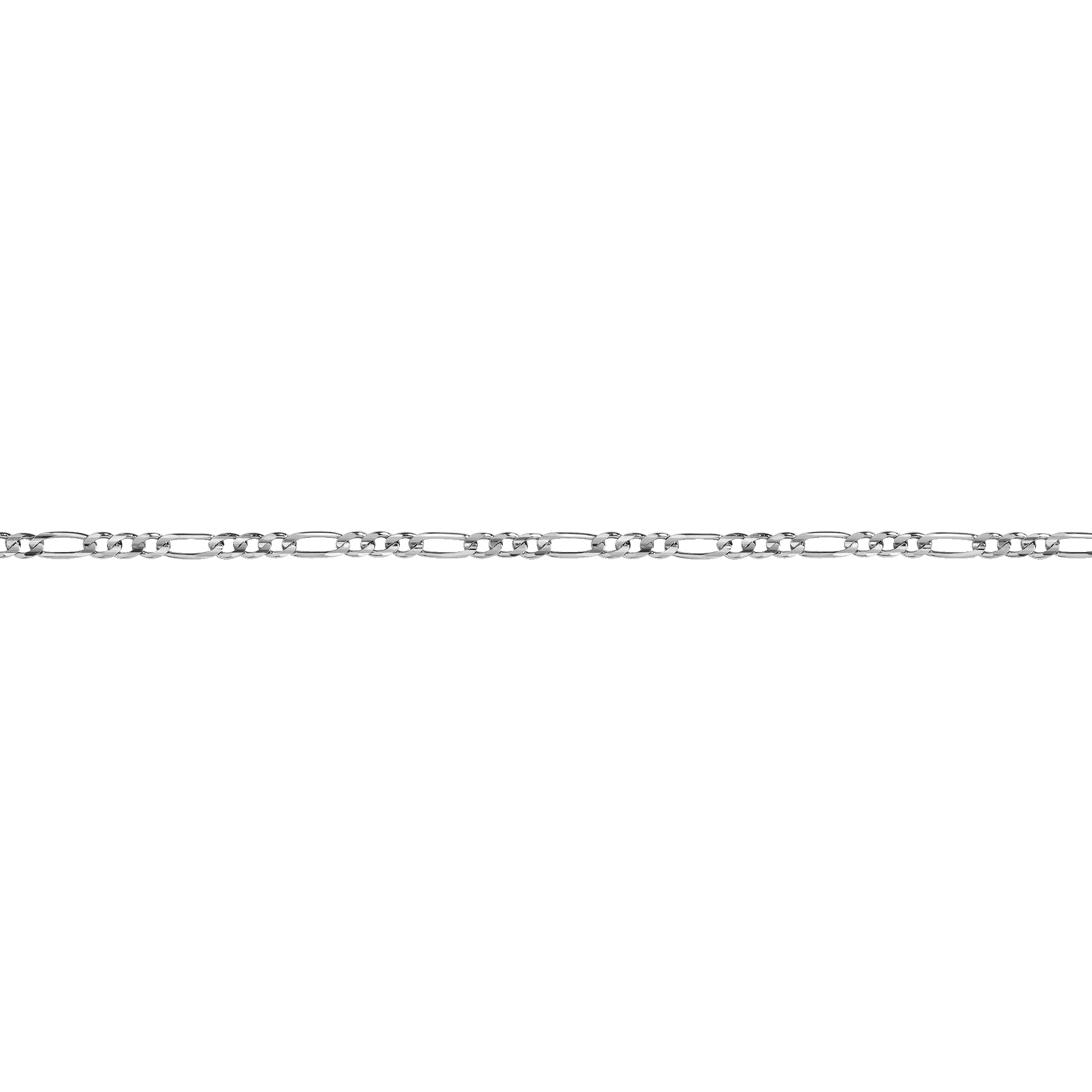 Medium Gold Figaro Chain Bracelet sold by Aurate product image thumbnail 3