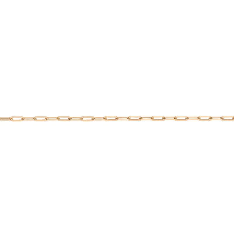 Medium Paperclip Chain Anklet sold by Aurate