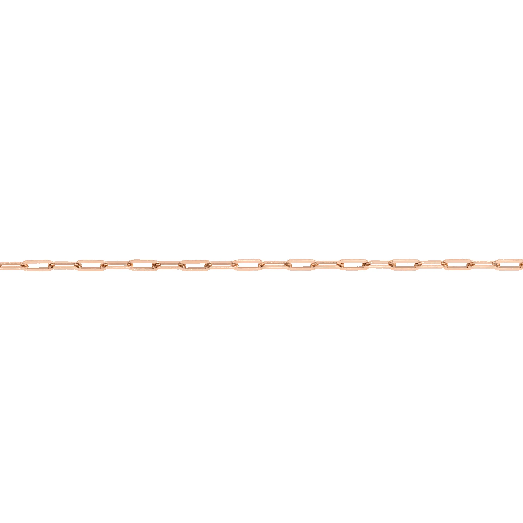 Medium Paperclip Chain Anklet sold by Aurate product image thumbnail 2