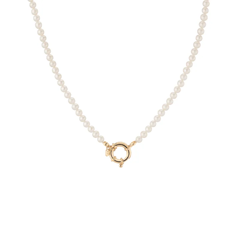 Mini Pearl Aura Necklace sold by Aurate