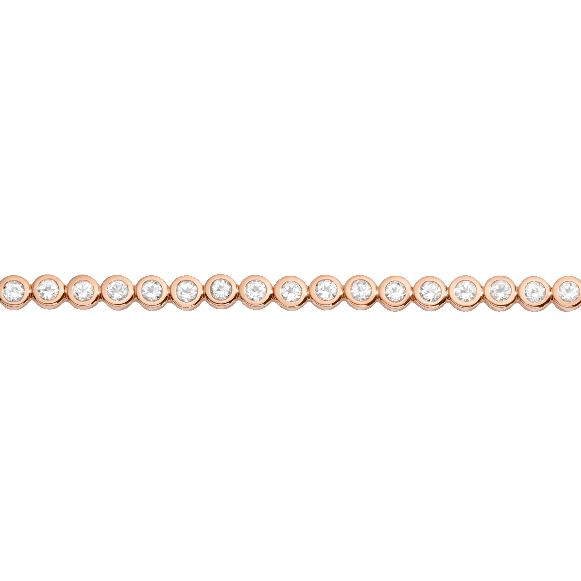 Diamond Bezel Tennis Bracelet sold by Aurate product image thumbnail 5