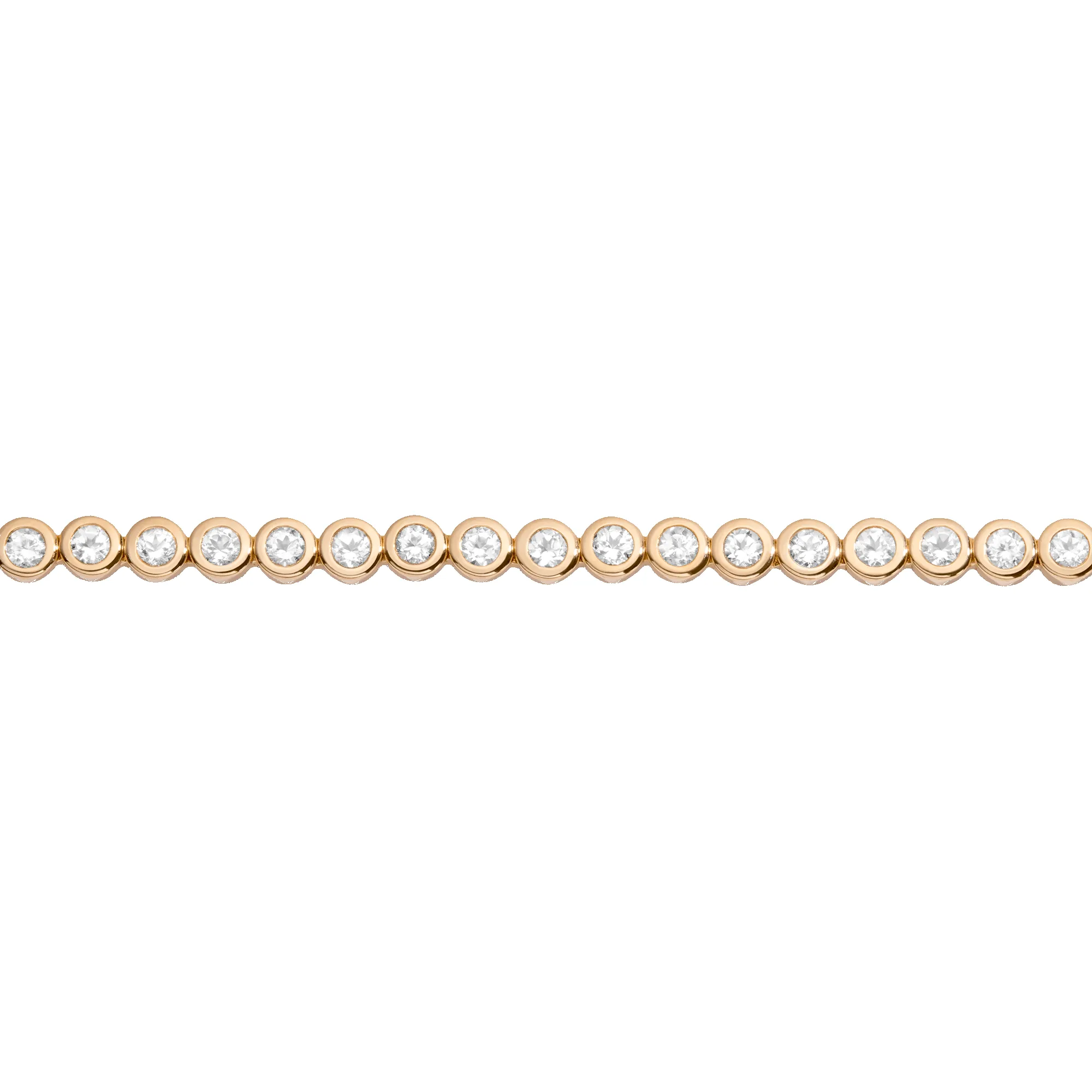 Diamond Bezel Tennis Bracelet sold by Aurate product image thumbnail 4