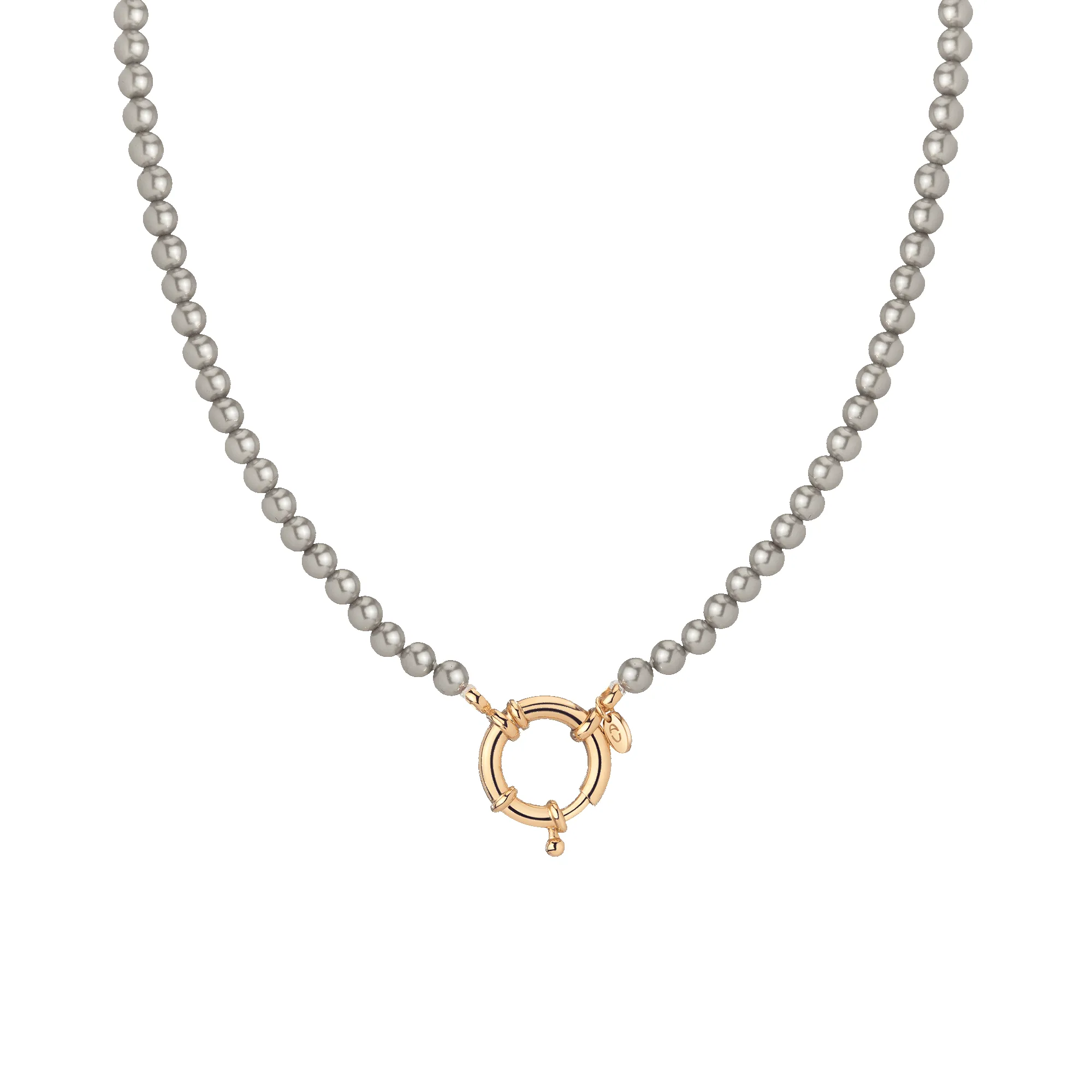 Antique Black Pearl Aura Necklace sold by Aurate