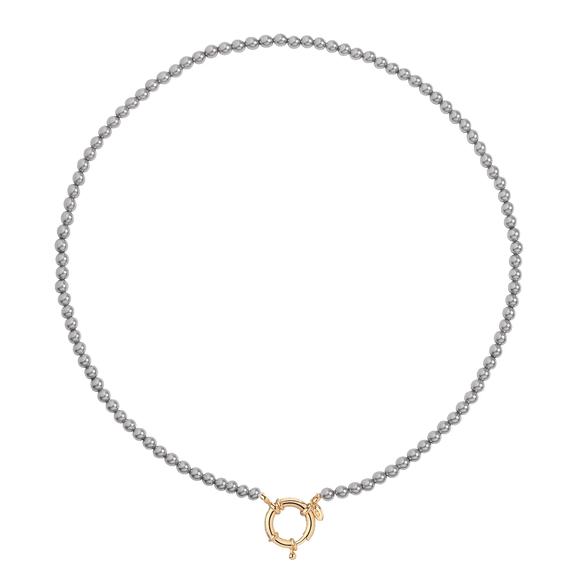 Antique Black Pearl Aura Necklace sold by Aurate product image thumbnail 2