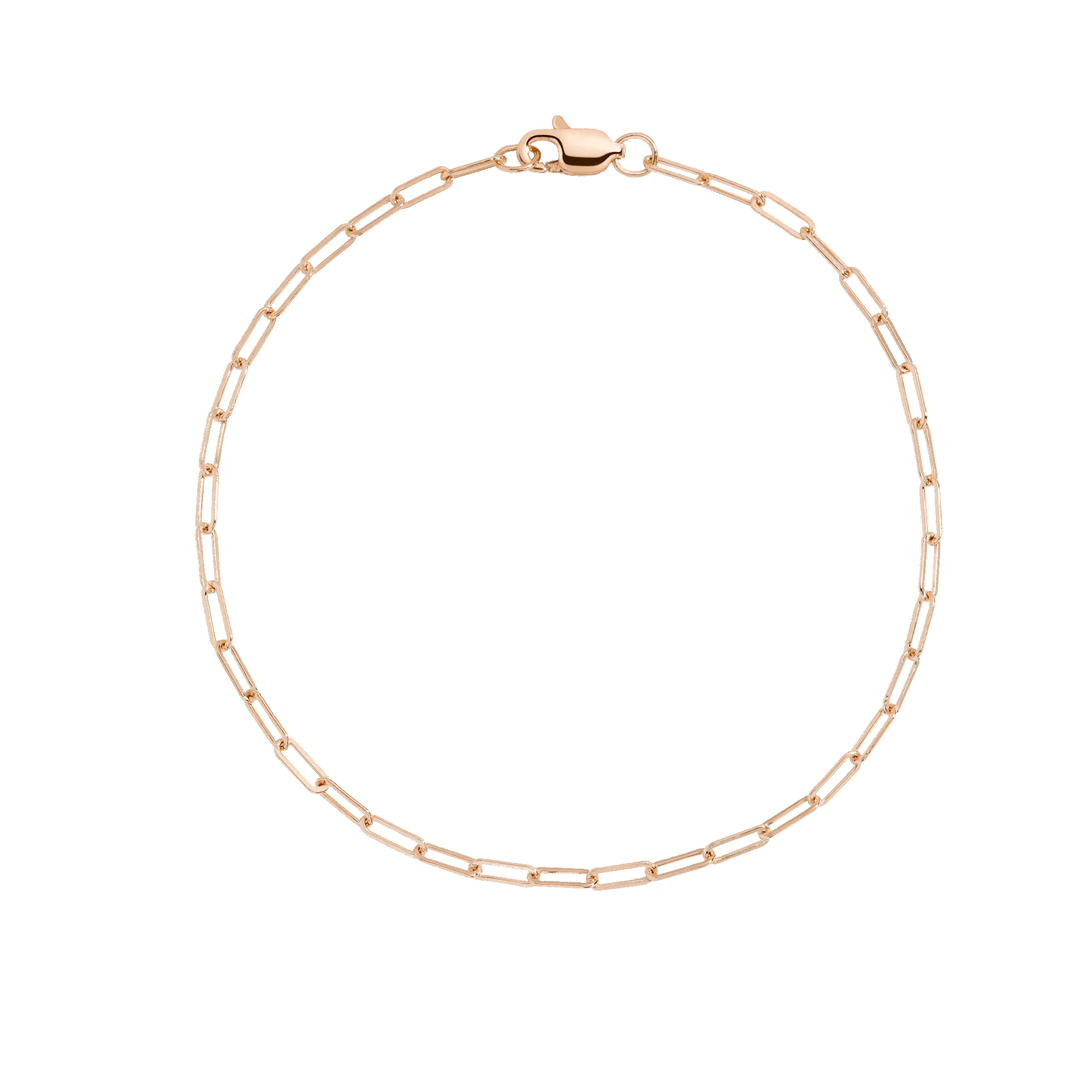 Medium Paperclip Chain Bracelet sold by Aurate product image thumbnail 5