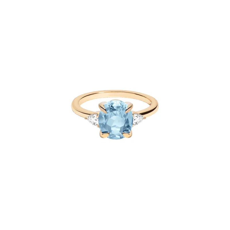 Oval Gemstone Cocktail Ring sold by Aurate