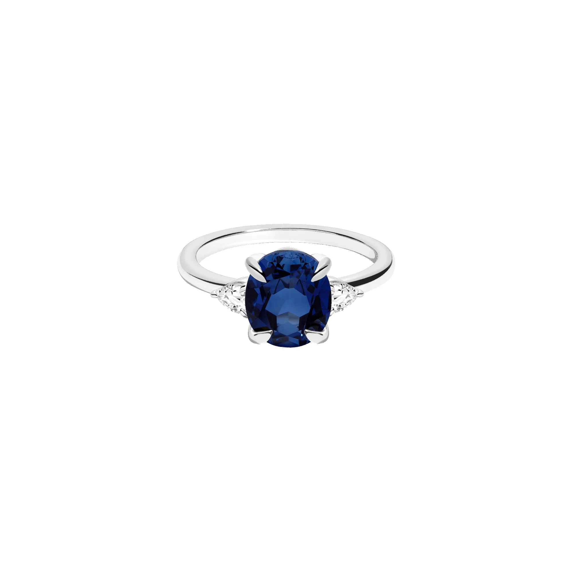 Oval Gemstone Cocktail Ring sold by Aurate product image thumbnail 4