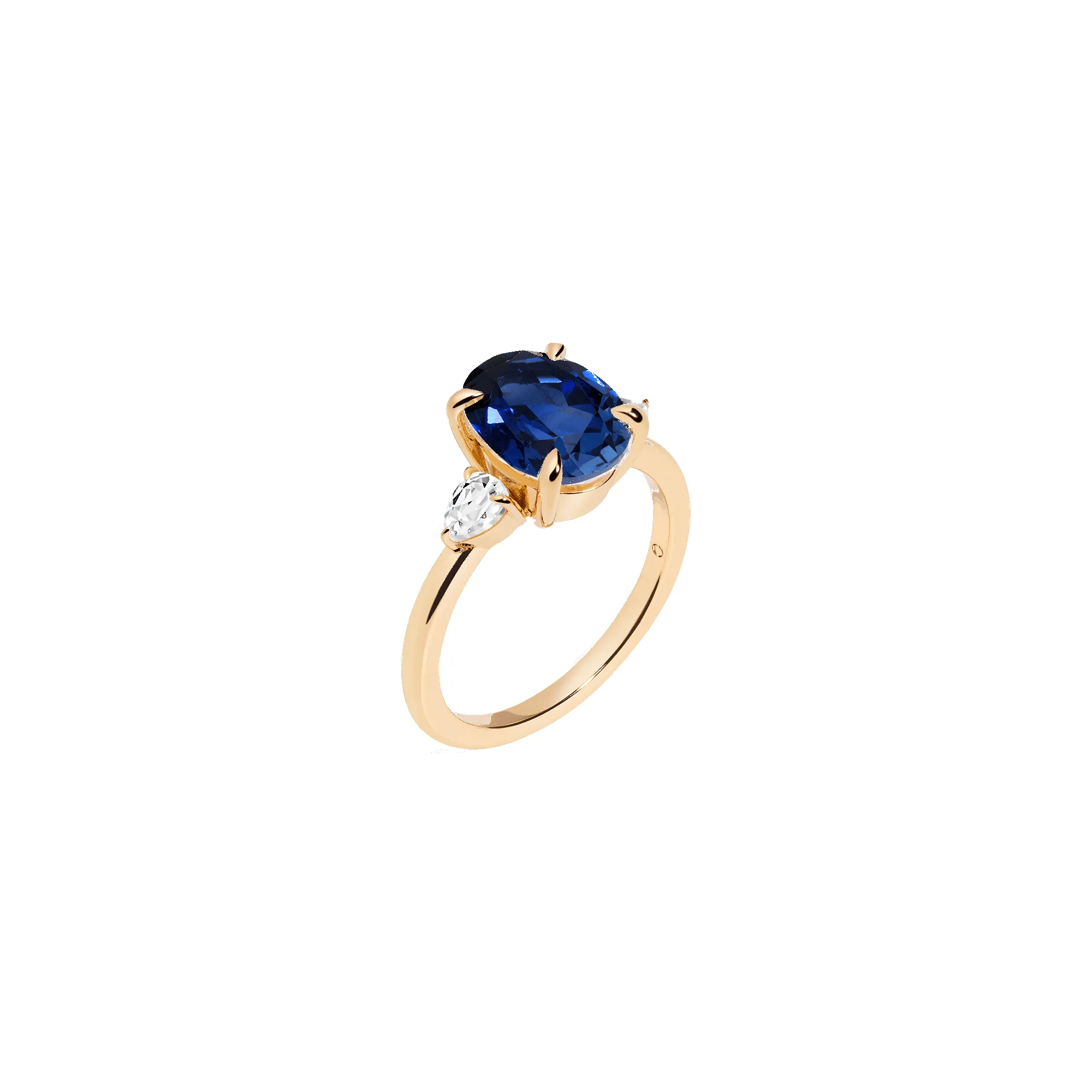 Oval Gemstone Cocktail Ring sold by Aurate product image thumbnail 5