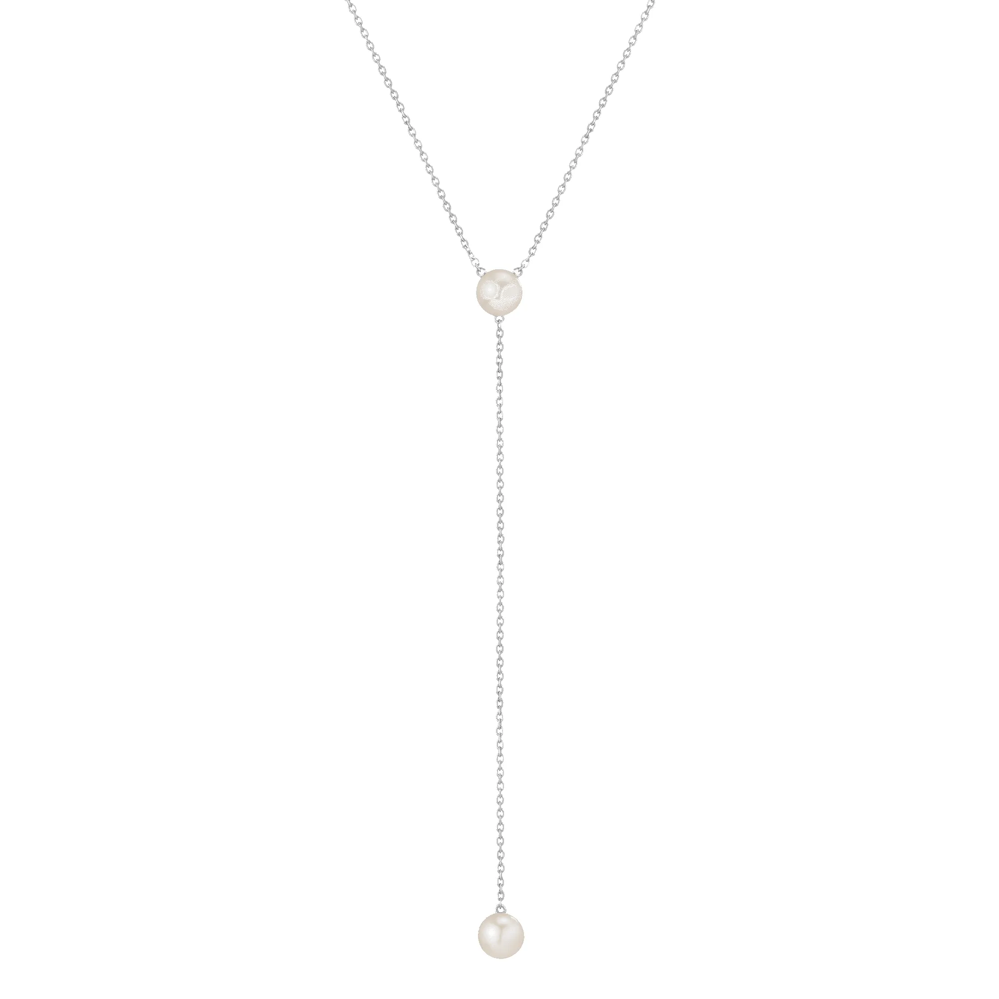 Pearl Lariat Necklace sold by Aurate product image thumbnail 3