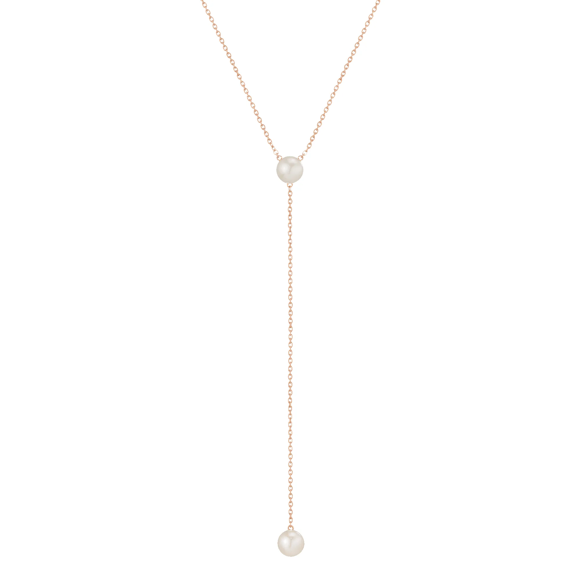 Pearl Lariat Necklace sold by Aurate product image thumbnail 2