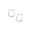 Quilted Gold Hoops sold by Aurate
