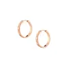 Quilted Gold Hoops sold by Aurate