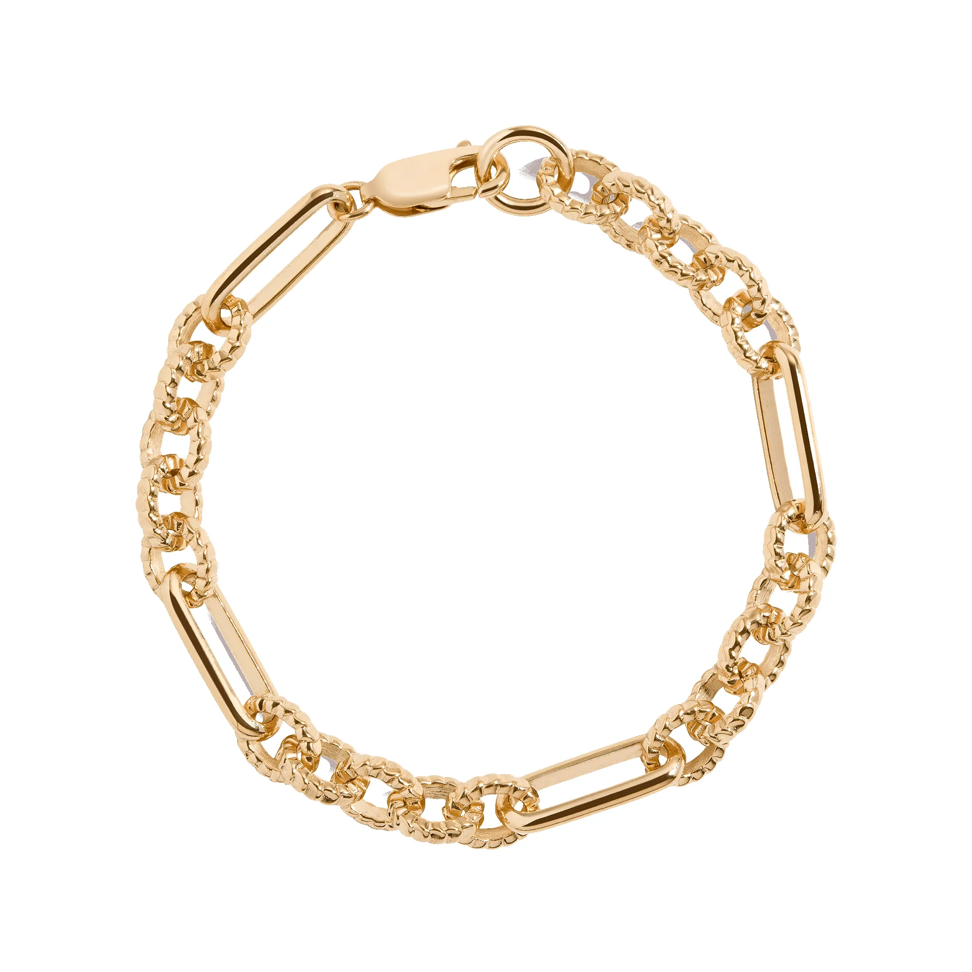 Bold Infinity Chain Link Bracelet sold by Aurate