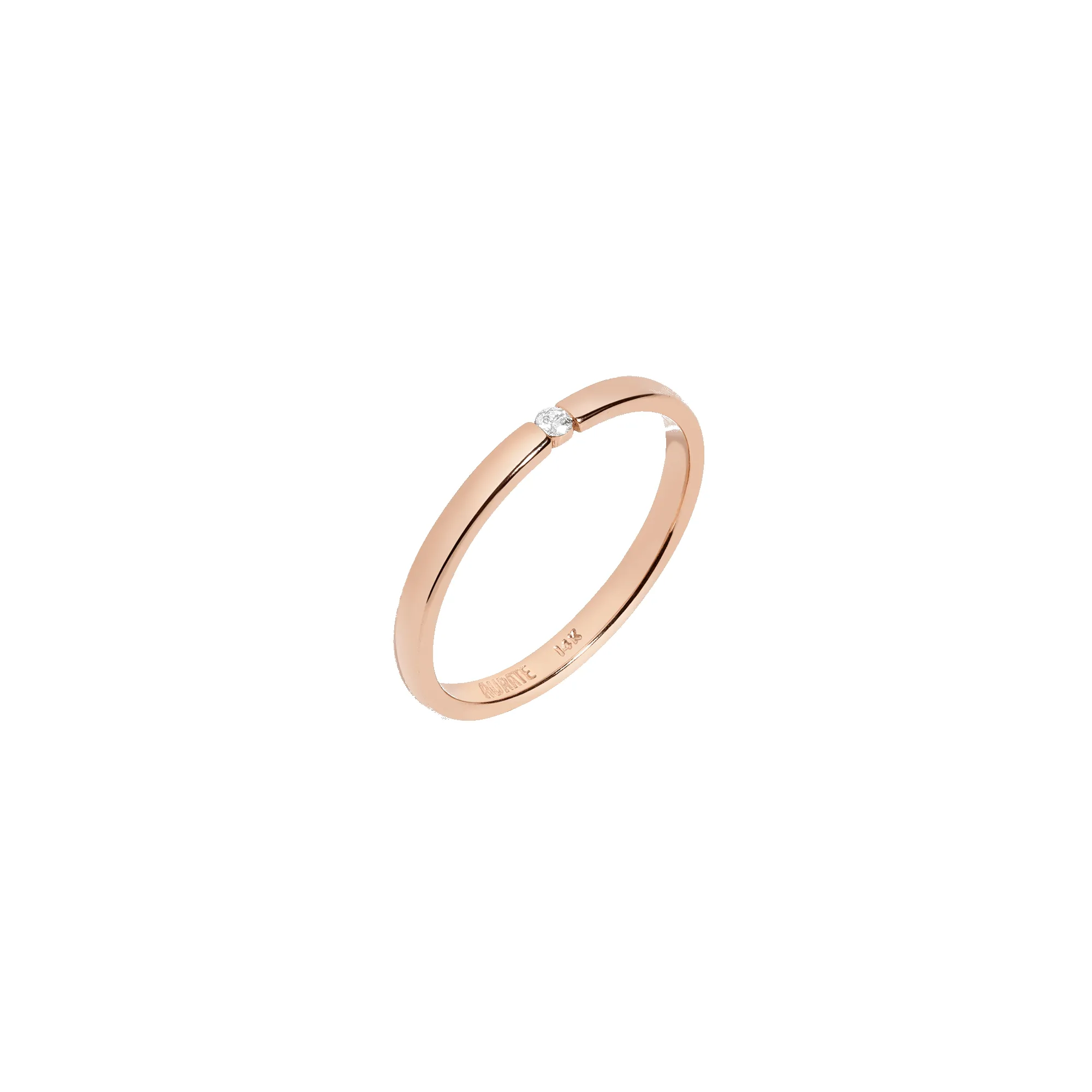 Petite Diamond Tension Ring sold by Aurate product image thumbnail 2