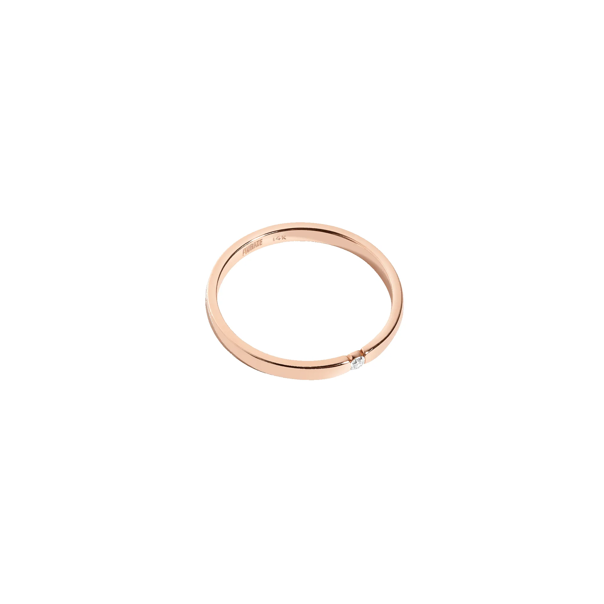 Petite Diamond Tension Ring sold by Aurate product image thumbnail 5