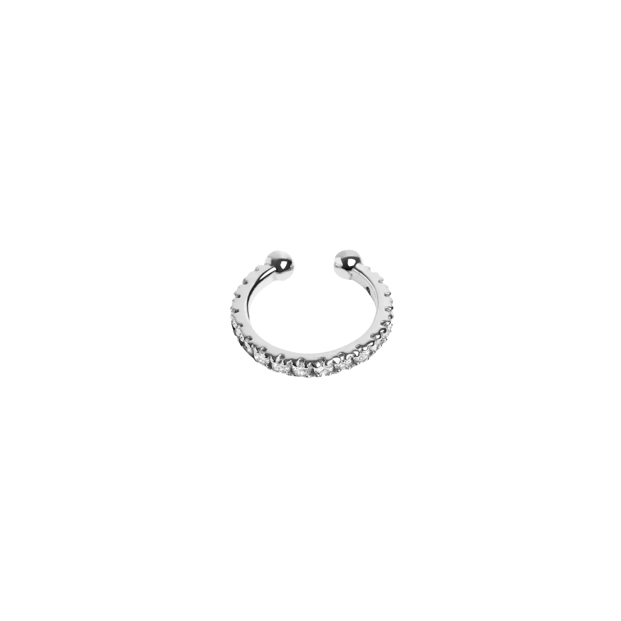Mini Ear Cuff with Diamonds sold by Aurate product image thumbnail 3
